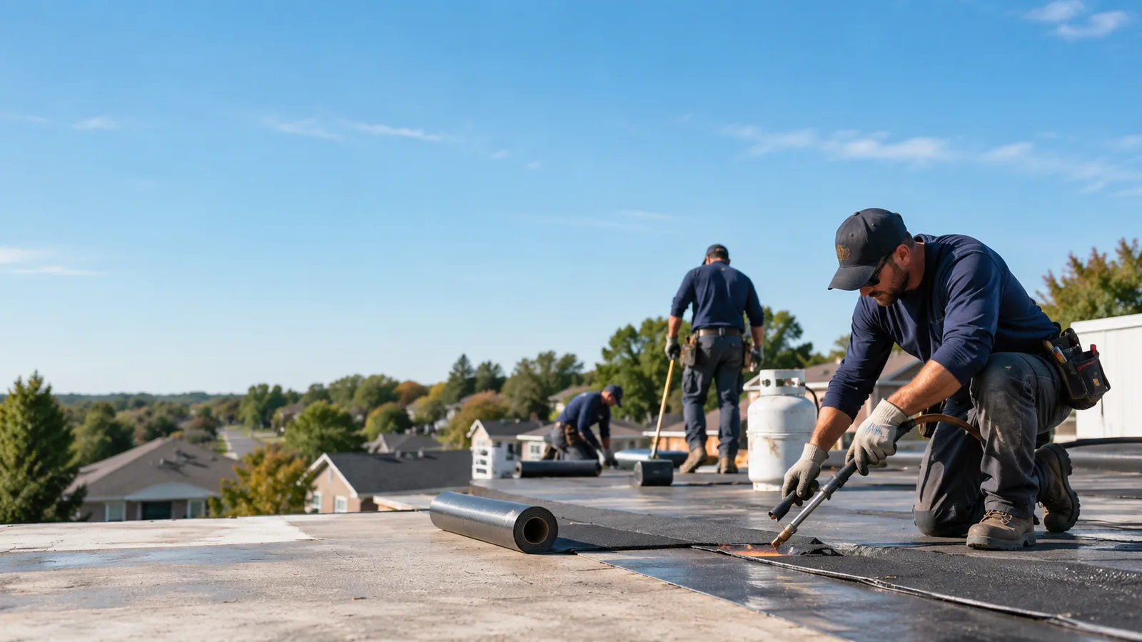 Flat Roof Leak Repair providers in Isaban, WV